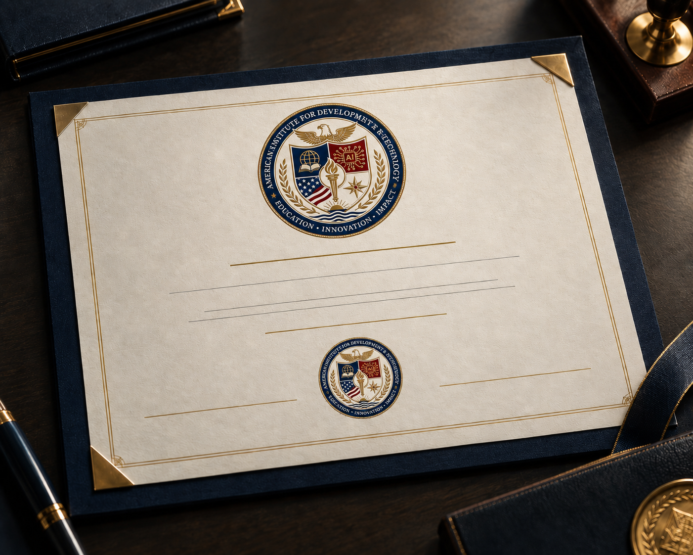 AI Career Academy certificate of completion preview