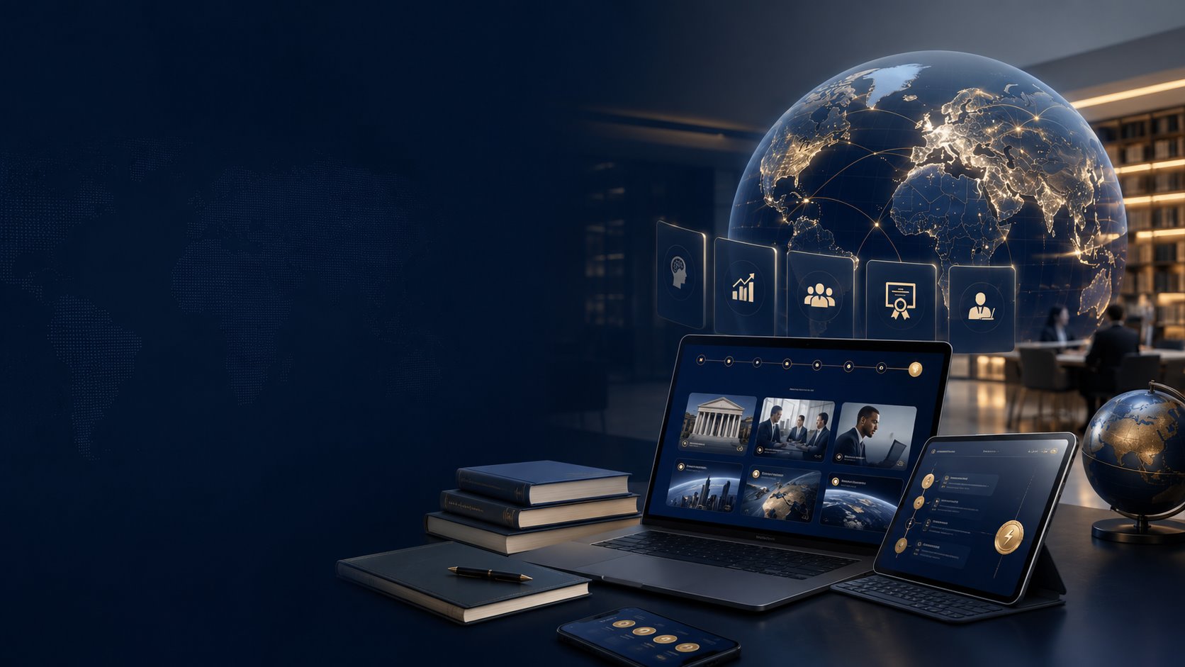 Professional learning and executive education setting